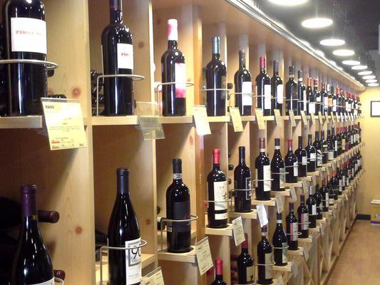 wine selection