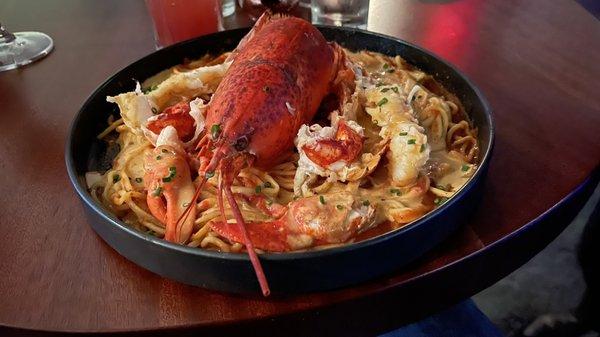 Lobster pasta