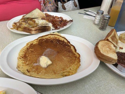 One of their 'famous' pancakes!