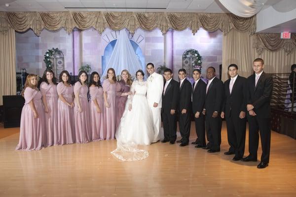 Laura & Ronald's Wedding (Wedding Dress, Bridesmaid Dresses and Tuxedos from Leslye's Boutique)