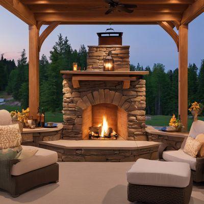 Outdoor Fire Place by Superb Outdoors