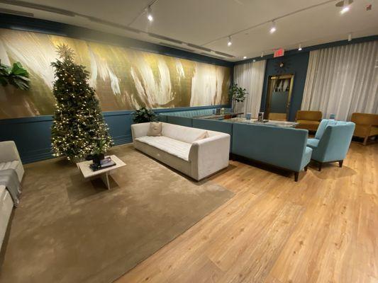 The Lounge for VIP Pass holders for Top of the Rock