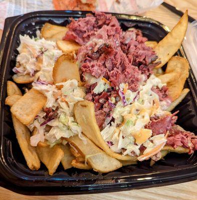 Pastrami fries