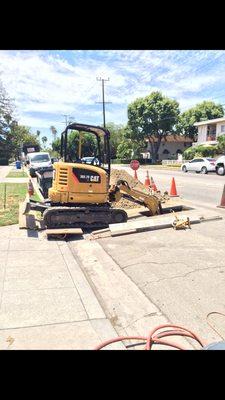 Sewer Excavation