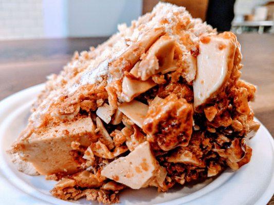 Blum's coffee crunch cake. Chiffon. A bit sweet but good.