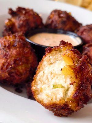 2022.12.16. Jalapeno & Corn Hushpuppies $7.50 @ Salt Cracker Fish Camp