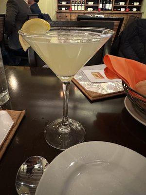 Lemon drop Martini