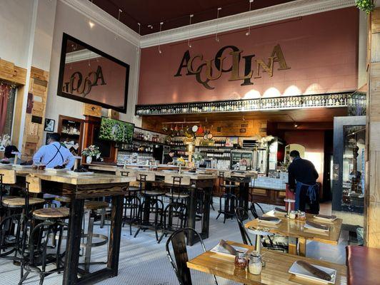 Restaurant interior