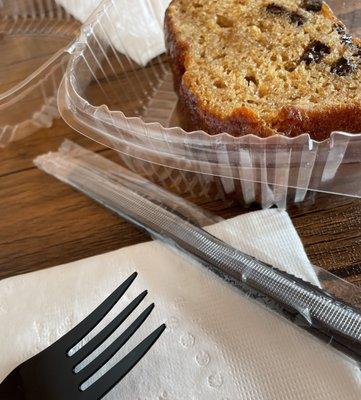 Some warm cappuccino bread