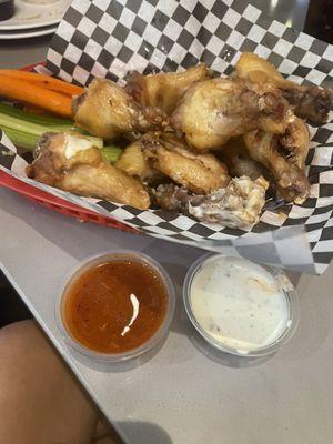 Wings, buffalo sauce