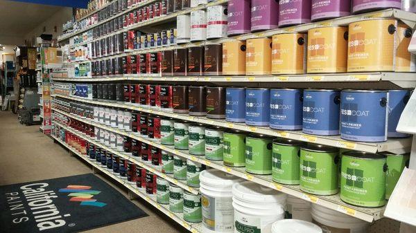 Full selection of California Paints and Muralo Paints