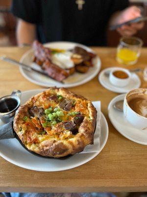 Savory Dutch baby