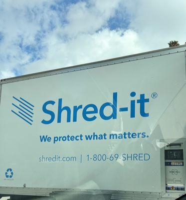 Love their shred and electronics recycling event!