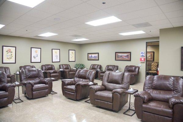 Cancer Center for Healing Patient Lounge