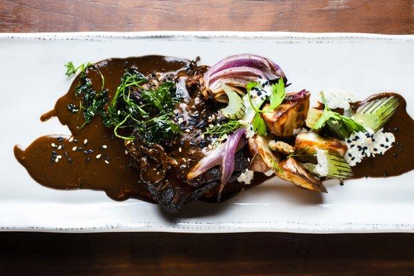 Short Ribs with California Mole Sauce