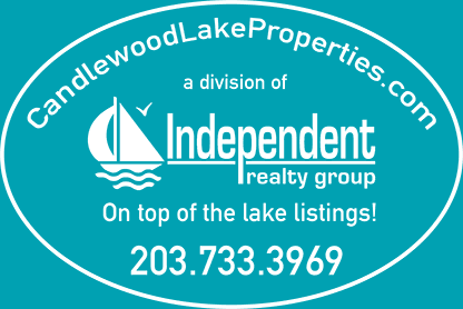 Candlewood Lake Properties Logo | Teal Background