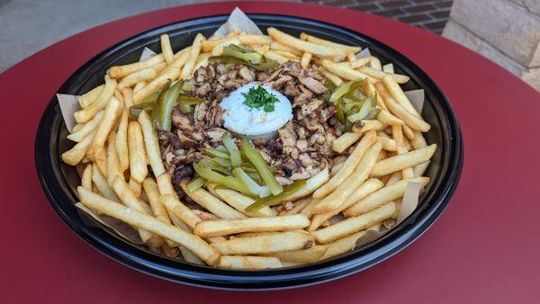 Chicken shawarma party tray