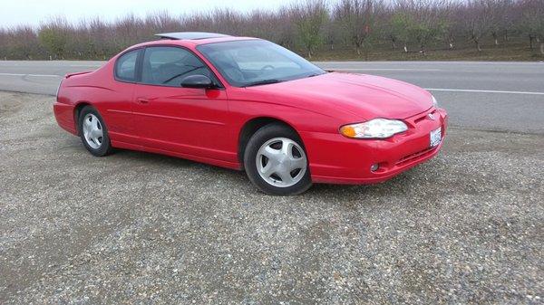 2002 Monte Carlo SS,beautiful car,love it ,bought from Brocco in June.