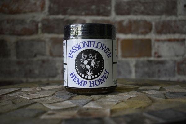 Mindful Earth Passionflower Hemp Honey