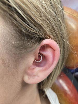 Daith piercing