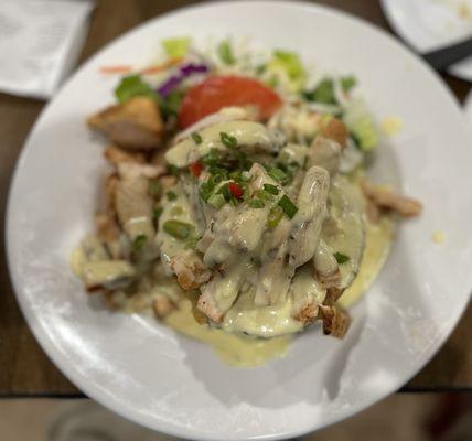 Stuffed Mofongo with chicken