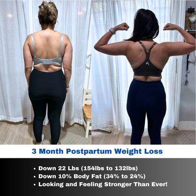 Stephanie's postpartum journey! Personal Training in Garden Grove, CA.