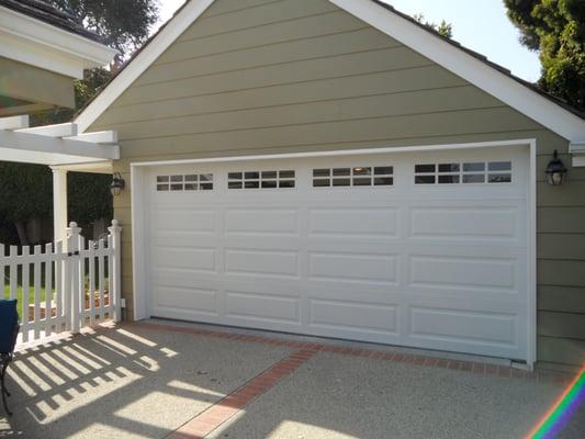 Sectional Garage Door Long Panels With Windows