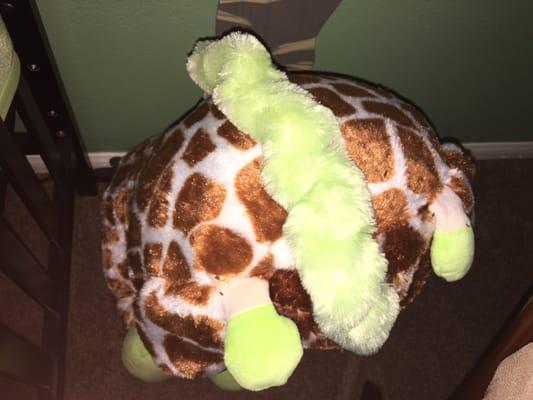 Droppings on our baby's first stuffed animal