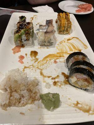 Sushi and hibachi place