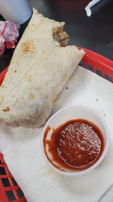 Breakfast burrito