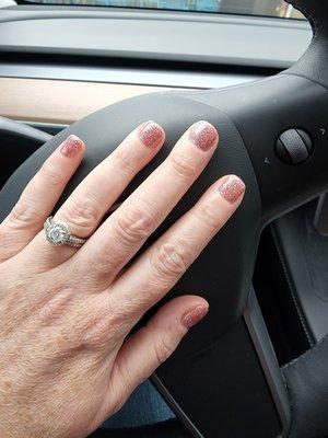 OPI gel polish "June Bride"