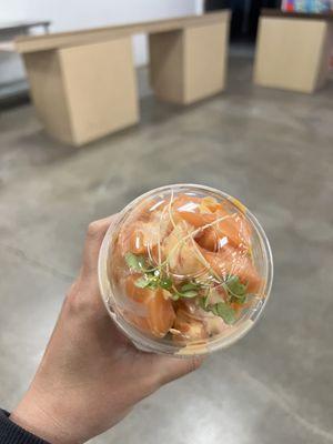 Salmon poke