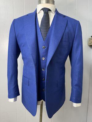 Finish Garment
Bespoke suit for our customer, 
Fabric: Loro Piana