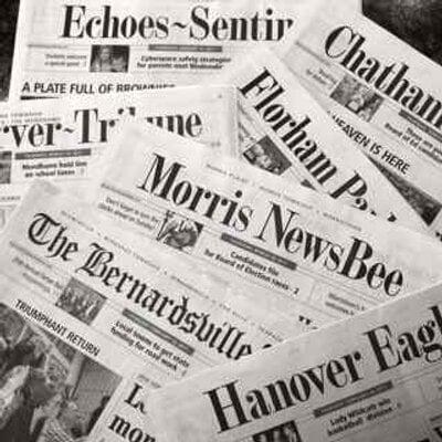 Publisher of 15 Local Newspapers Covering:  Morris County - Essex County - Somerset County & Hunterdon County