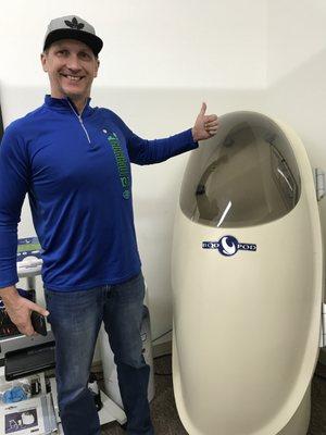 Eddie and the Bod Pod!