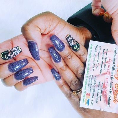 Instagram or Facebook ( nurserynails8888) for more designs thank you .