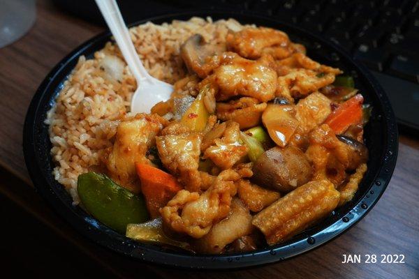 Hunan Chicken - Lunch Special