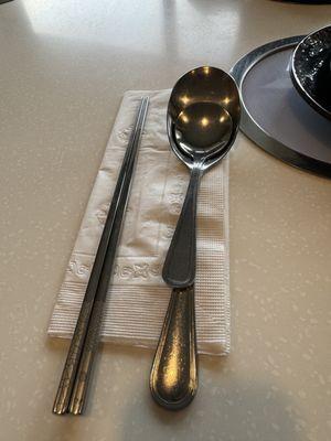 Metal chopsticks