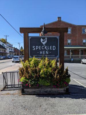 Signage on Main St.