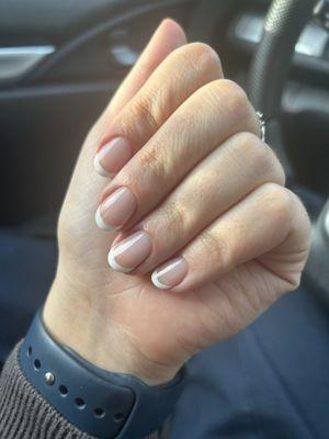 French gel manicure