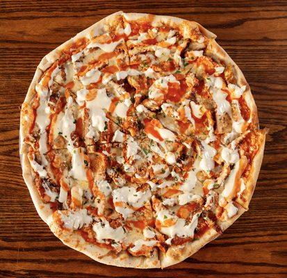 Buffalo chicken pizza