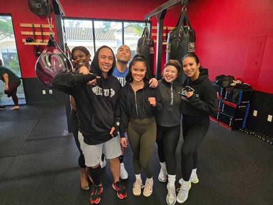 From boxing bag work to weight lifting and cardio drills, Lb4Lb will get you in shape along with a wonderful community!