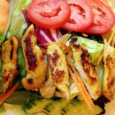 Grilled chicken salad