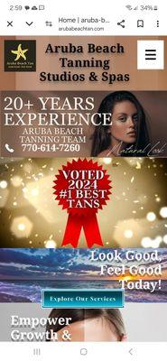 THE BEST TANNING SALON'S VOTED FOR 20+ YEARS