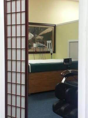 Treatment room.