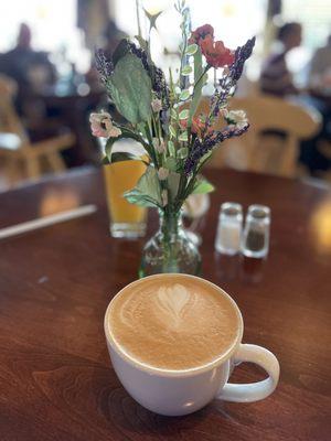 Pumpkin latte perfection