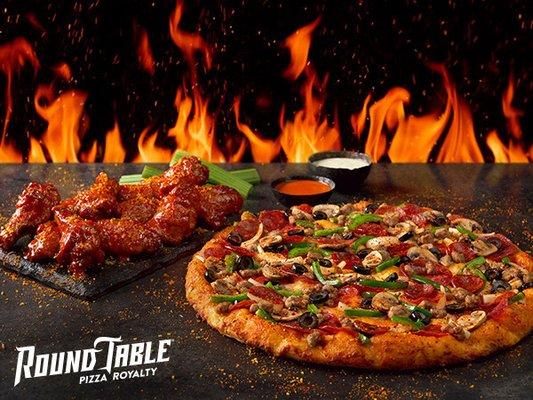 Round Table Pizza-Wings-Brew