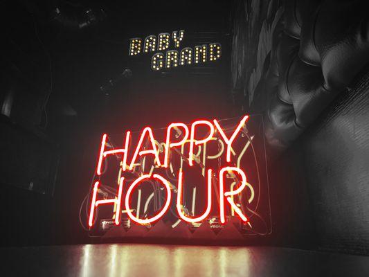 Happy hour weekdays 6p-9p! Plus: no cover stand up comedy on Tuesdays from 8p-9:30p!