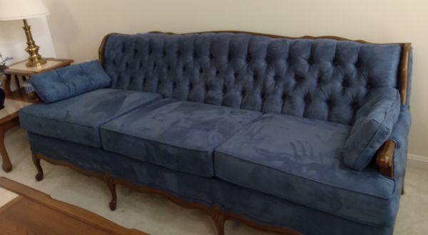 Reupholstered couch