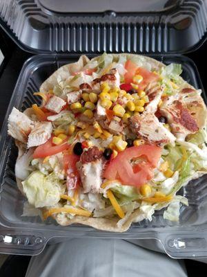 Chicken taco salad